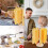 Pasta Dryer Stand with 9 Removable Arms, Rotating Base, Foldable 5