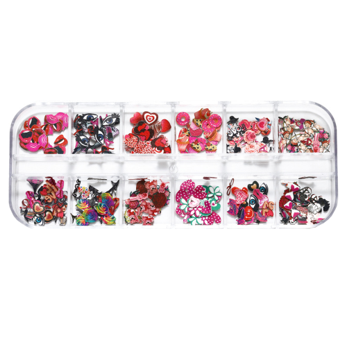 Συλλογή DIY Nail Art, Χριστουγεννιάτικα αυτοκόλλητα νυχιών με ανάγλυφα αυτοκόλλητα 5D
