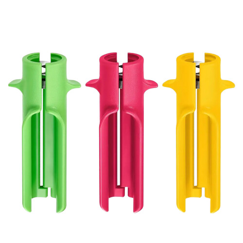 Outil ergonomique de décapage de feuilles d'épine de Rose-Jaune 1