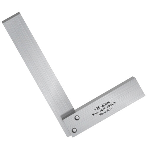 Upgrades Carbon Steel Right Angles Measuring Tool with-125x80mm