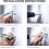 Automatic Commercial Hand Dryer with Infrared Sensor,  Speed Low Noise, Wall Mounted Silver Bathroom Model 5