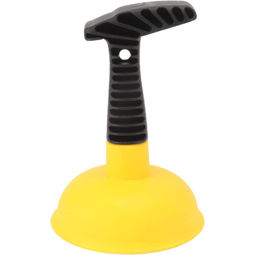 Mini Drain Plunger with Non Slip Handle for Kitchen and Bathroom Fast  Pressure Unclogging 2