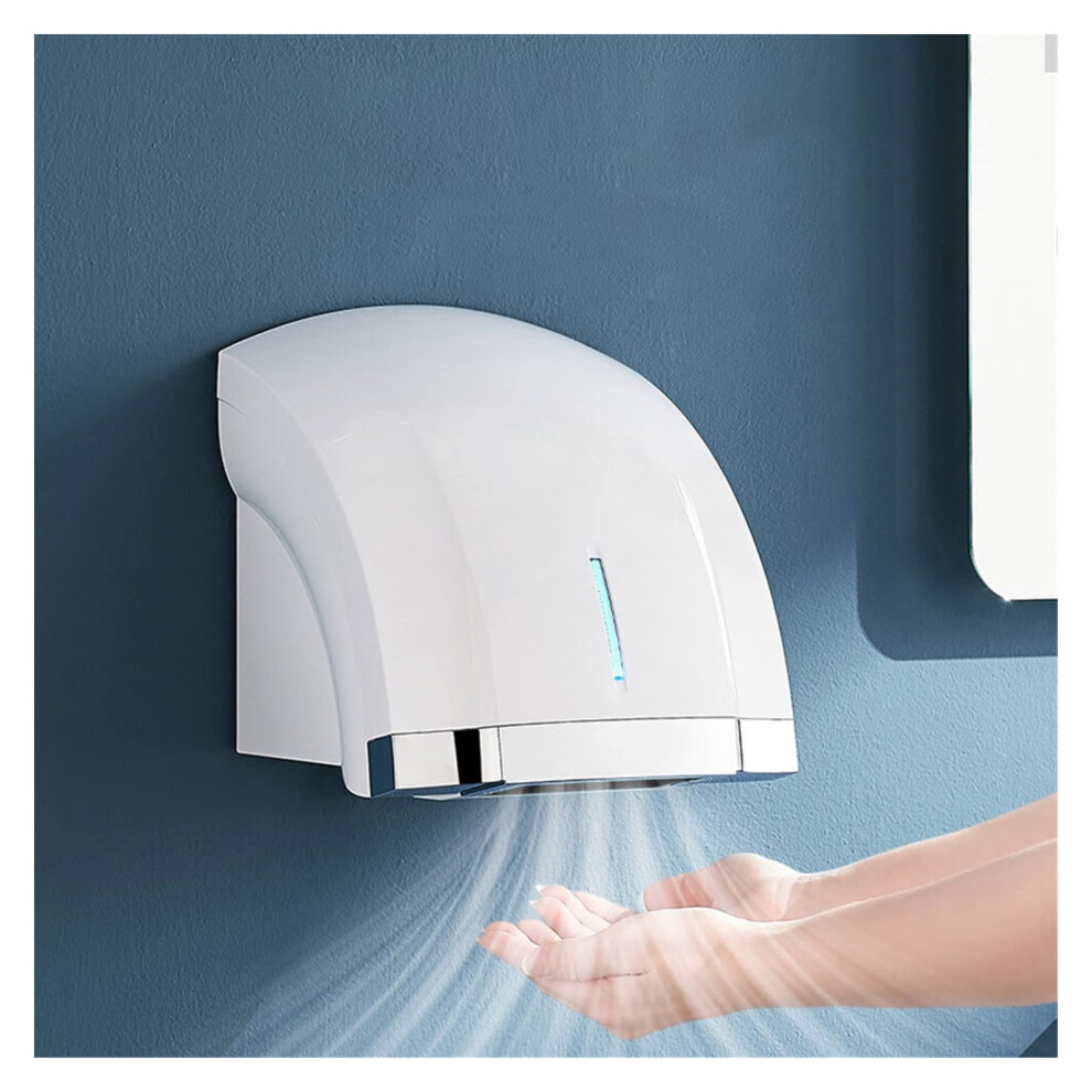 Fully Automatic Induction Hand Dryer For Hotels And Bathrooms With Hot And Cold Air, Low Noise, Fast Drying. 9119770559401