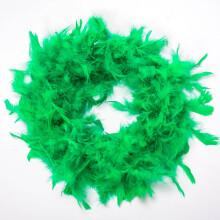 Boa en plumes de dinde pour costume de danse, compatible avec projecteur intelligent, décoration de mariage élégante, en PBT léger, style
