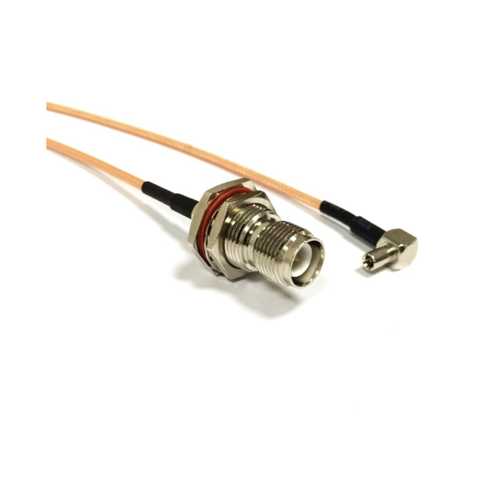 Antenna Adapter Cable Rp Tnc Female To Ts9 Right Angle 100Cm For 3G Modem Speed Signal Transfer 9323874713588