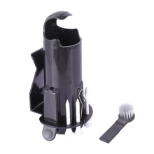 Golf Ball Tee Holder Clip with Nylon Brush and Divot Tool for Golf Accessories, Durable Cleaning Tool