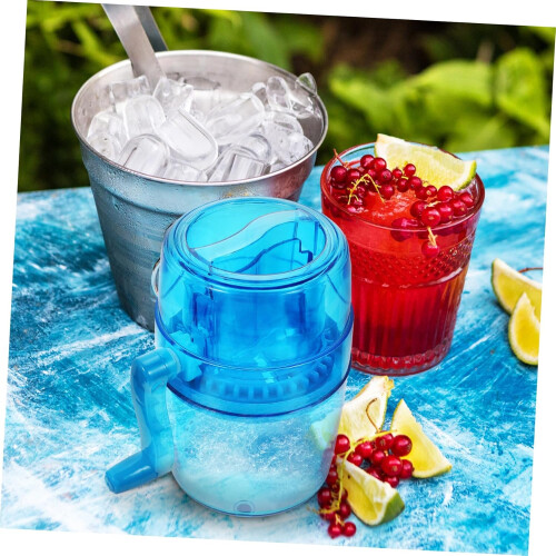 Hand Crank Manual for Home Clean Summer Drinks and Slushies 1