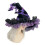 Friendly Practical Witch Hat Halloween Party Costume-Purple 1