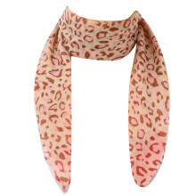 Foulards polyvalents, foulard imprimé léopard pour-Rose