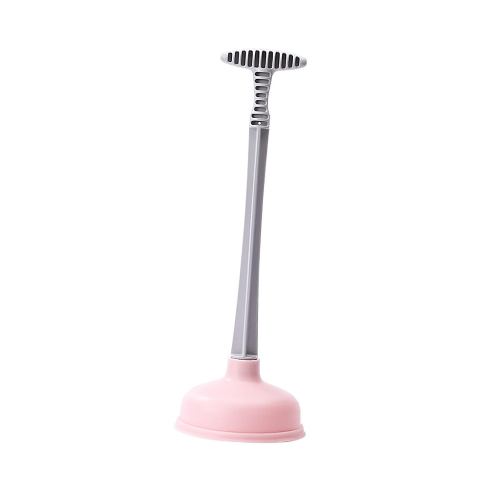 Toilet Plunger With Strong Suction Power, Rubber Drain Unblocker For Bathroom And Kitchen Pipes (Pink) 9339159917442