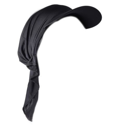 Chapeau de soleil de sport à larges bords, pour-Noir