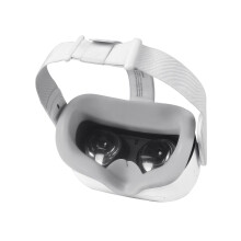 Verbeter je game-ervaring: VR-siliconen gezichtsmaskers voor Quest 2, zweetbestendig, antislip en wasbaar.