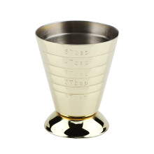 Stylish Product Cocktail Jigger, Easy To Clean Stainless Steel Design, Barware Essential With Precise Scale For Consistent Mixing