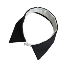 Collier détachable artificiel tendance pour dames et-Noir blanc