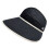 Chapeau de soleil en paille multi-usage pour femmes,-Noir 1