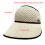 Chapeau de soleil en paille multi-usage pour femmes,-Noir 4