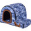 Kattenbed Afneembaar kussen Kat Puppy Warm bed Kitten-M3 1