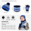 Ensemble bonnet, écharpe et doublure d'hiver pour enfants (3-6 ans) 2