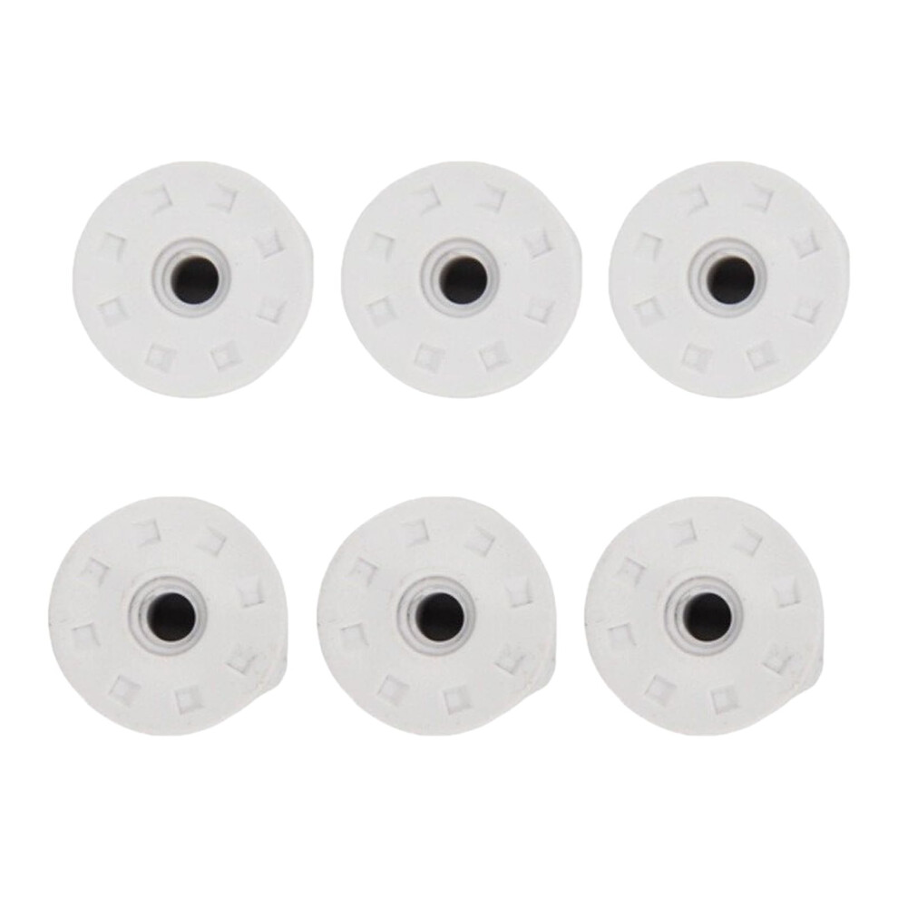 Pack Of 6 Toilet Seat Hinges 6Mm Metal Fixing Bolts With Back Nuts And Washers For Secure Installation 9339159917572