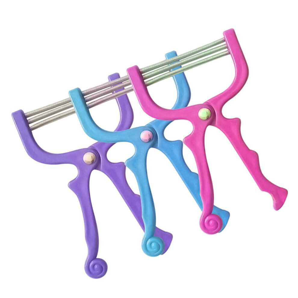 3PCS Spring Facial Hair Remover for Women and Men, Painless Epilator for Upper Lip Chin Smooth Skin