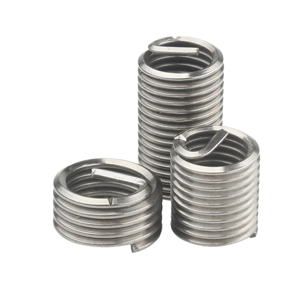 M1.6 M2 M2.5 M3.5 M4 M5 M6 M8m24 Stainless Steel Helical Screw Thread Inserts Kit M1.6x0.3 20Pcs 9119770560728