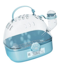 Bird Carrier Transport Cage, Travel Cage for Birds, Ventilated Box with Water Bottle