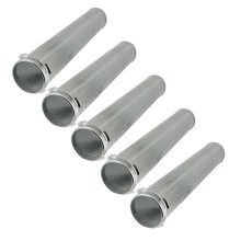 5 Stuks Mesh Spuit Filter Kit 30 60 100 Rvs Vloeistof-100