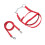 Pferdezaumzeug, Nylon, stilvoll, verstellbar, 6