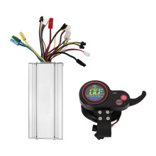 Kit Controlador para Bicicleta Elétrica, V889, Tela Colorida para Fácil Visualização do Status Básico, Liga de Alumínio para Dissipação de