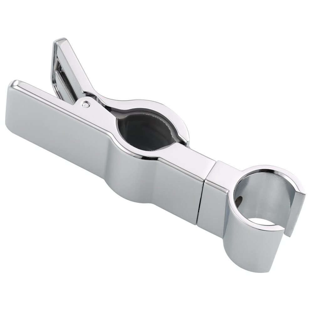 Universal Adjustable Brass Shower Head Holder For 2025Mm Slide Bar, Chrome Clamp 9001264756093