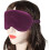 Μάσκα ύπνου Silk Satin3D με περίγραμμα, αφρός μνήμης με μηδενική πίεση στα μάτια, 3