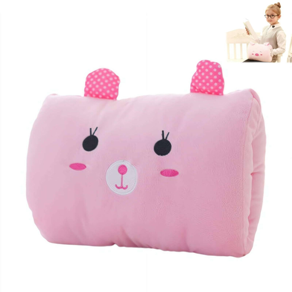 Cartoon Rabbit Hand Warmer Pillow Plush Winter Muff Cushion for Women Men Home Office Travel