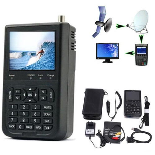 Récepteur satellite numérique Satlink WS-6906 DVB-S FTA de 3,5 pouces