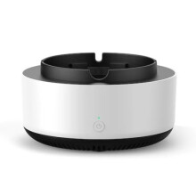 Smokeless Ashtray for Indoor Outdoor Use, USB Rechargeable High Quality Material Multifunctional Air Purifier With Filter Smoke Easy Clean Design For