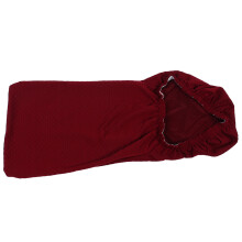 Protector de reposabrazos para silla de oficina con dobladillo elástico, funda para silla con diseño cruzado y respaldo de goma antideslizante para