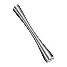 Stainless Steel Cocktail Muddler Tool 20/26cm Length Comfortable Grip for Mixing Drinks and Fruit