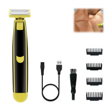 Electric Shaver and Beard Trimmer Dual Blade Waterproof Wet Dry Rechargeable Full Body Washable Model 10