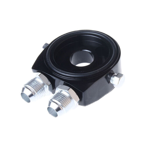 Adapters voor aluminium oliedrukmeters passend voor-Zwart