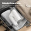 Iron for Clothing, Compact Ironing Machine  Effective Handheld Iron Foldable for Bedding, Student Dorm Shirts 2