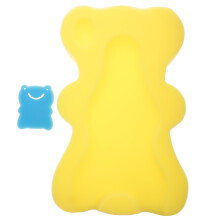 Baby Bath Sponge Mat with Slip Resistant Cushion for Newborn Boys and Girls Soft Odorless Tub Support