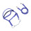 Pferdezaumzeug, Nylon, stilvoll, verstellbar, 4