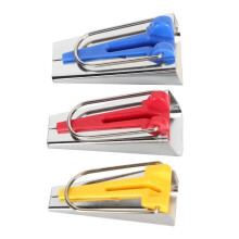 Outil de pose de biais Akozon, 3 pièces, en acier inoxydable, pour ourlets, couture et quilting