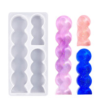 Long Candle Molds 3-in-1 Heart Candle Molds for DIY-round 2