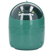 Plastic prullenbak voor op het bureau, gemaakt van hoogwaardig plastic, met een schattig en opvallend uiterlijk en een lief babydinosaurusontwerp.