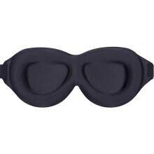 Nighttime Navigator, con coppa oculare e foro per il naso, maschera sagomata in 3D morbida e confortevole, lavabile in lavatrice, cinturino