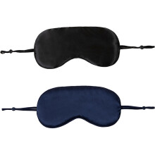 Slaapmasker, natuurlijk en gezond slaapmiddel met echte moerbeizijde, ultrazachte elastische band, blokkeert licht, verstelbaar, geschikt voor