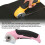 Ciseaux électriques EJ.life, coupe-tissu portable rechargeable, 240 tr/min 4