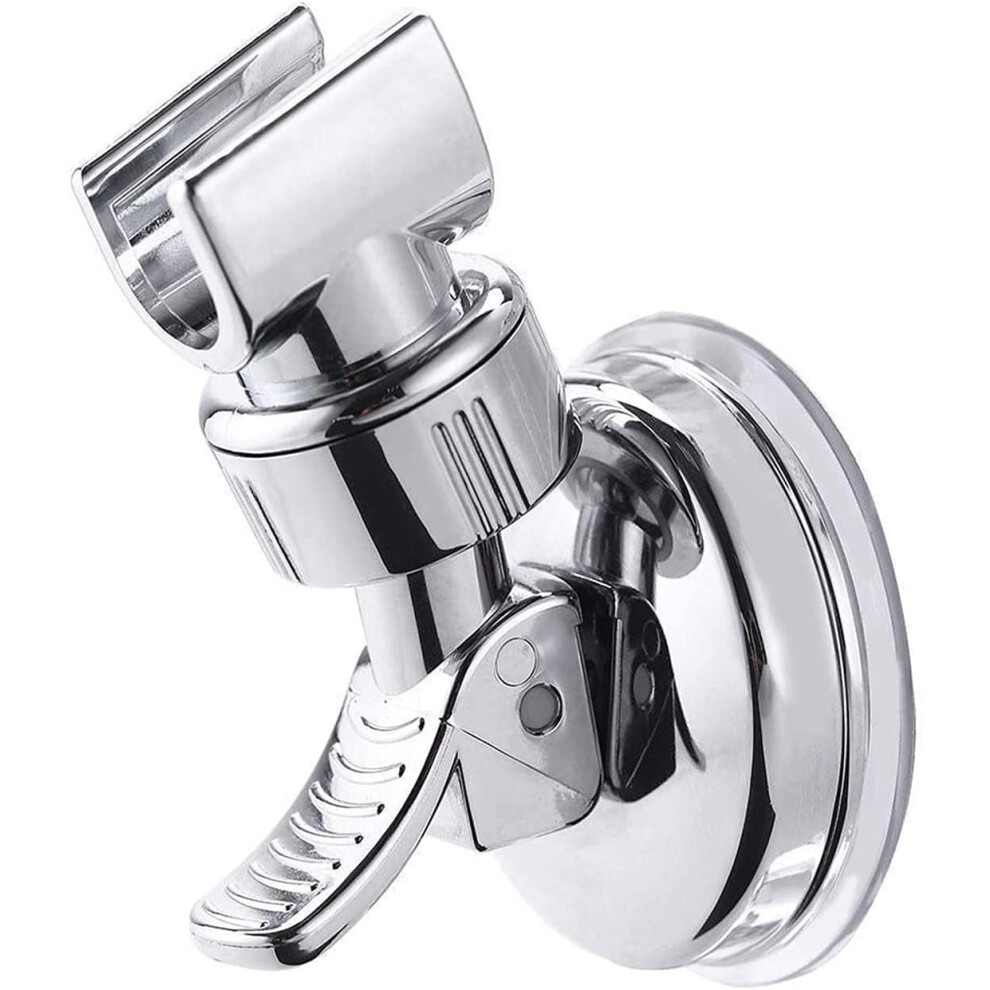 Shower Head Holder, Removable Design Suction Cup Ensures Strong Adsorption Capacity, Adjustable Height With Vacuum Adsorption Principle, Abs Plastic M 9466005050180
