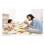 Tapis d'éveil - Bébé - Mousse - Imperméable - Doux - Couleurs douces 4