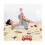 Tapis d'éveil - Bébé - Mousse - Imperméable - Doux - Couleurs douces 3